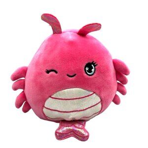 Squishmallow Simone‎ Pink Shrimp 5” Scented Plush Kellytoy